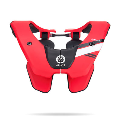 Atlas Air Lite Neck Brace-Red