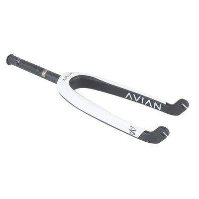 Avian Versus Youth Carbon BMX Race Fork-20"-1"-Matte White