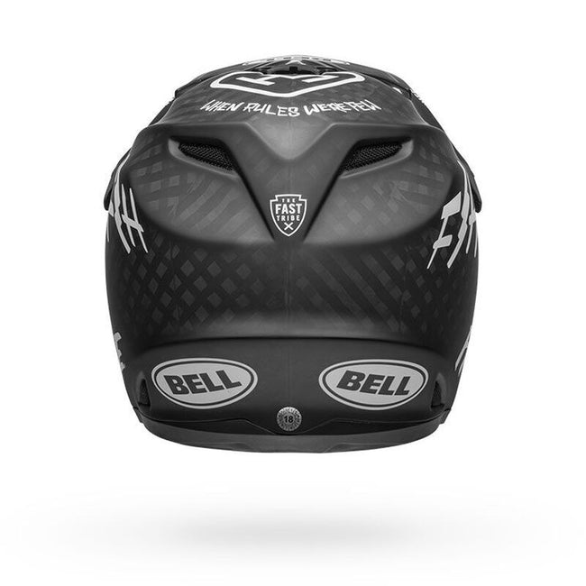 Bell Full-9 BMX Race Helmet-Fasthouse Matte Black/White - 5