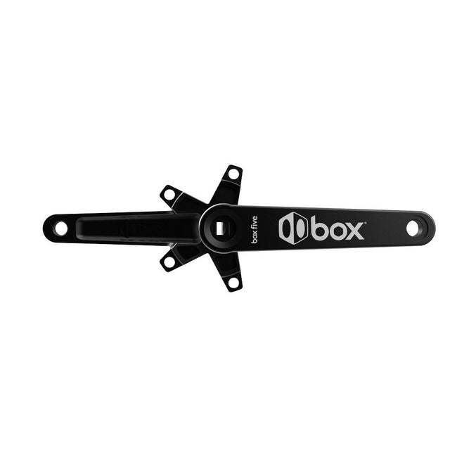 Box Five Square Taper Cold-Forged Crankset-Black - 1