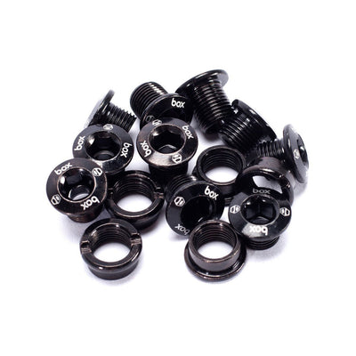 Box One Chromoly Chainring Bolts-15pcs