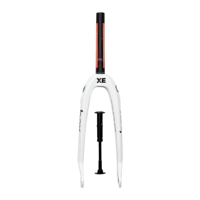 Box One XE Expert Carbon BMX Race Fork-20&quot;-1&quot;-10mm-White - 1