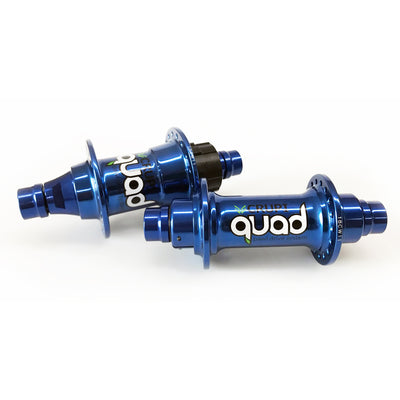 Crupi Quad BMX Hubset-Blue-36H