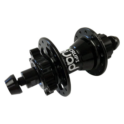 Crupi Quad Mini/Expert Rear Disc Brake BMX Hub-Black-28H