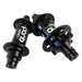 Crupi Quad Pro Disc Brake BMX Hubset-Black-36H - 1