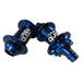 Crupi Quad Pro Disc Brake BMX Hubset-Blue-36H - 2