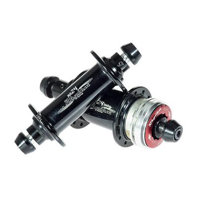 Crupi Rhythm Mini Cassette BMX Hub-Black-24H