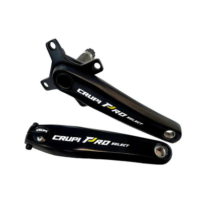 Crupi Rhythm Pro Select Crankset-Black