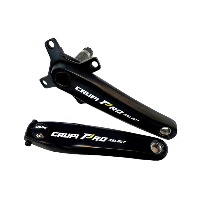 Crupi Rhythm Pro Select Crankset-Black - 1