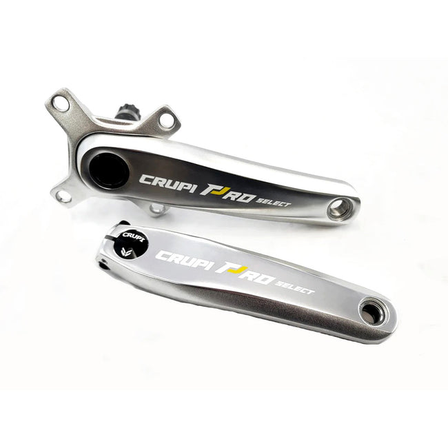 Crupi Rhythm Pro Select Crankset-Silver - 1