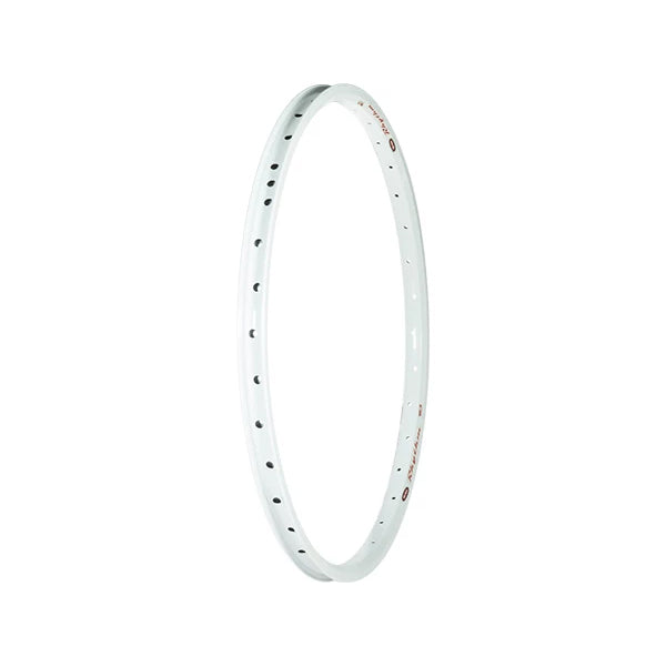 Crupi Rhythm Section Alloy BMX Rim-White-Rear-28H-24x1 1/8&quot; - 1