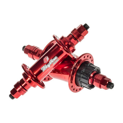 Crupi Rhythm Section Pro Cassette BMX Hub-Red-36H