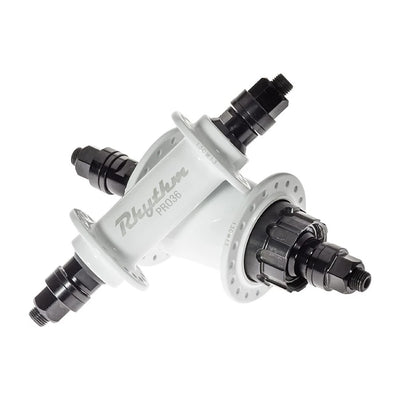 Crupi Rhythm Section Pro Cassette BMX Hub-White-36H