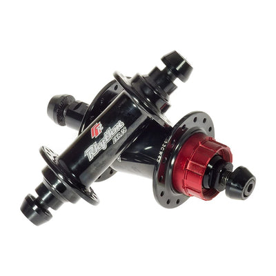 Crupi Rhythm Section Expert Cassette BMX Hub-Black-28H