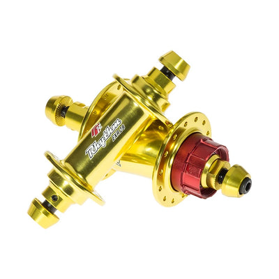 Crupi Rhythm Section Expert Cassette BMX Hub-Gold-28H