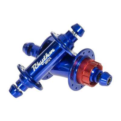 Crupi Rhythm Section Mini Cassette BMX Hub-Blue-28H