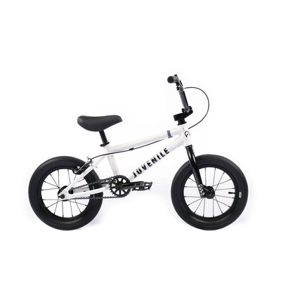 Cult Juvenile 14" BMX Freestyle Bike-Matte White