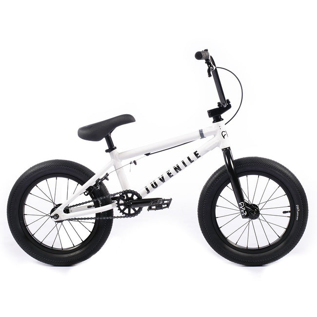 Cult Juvenile 16&quot; BMX Freestyle Bike-Matte White - 1