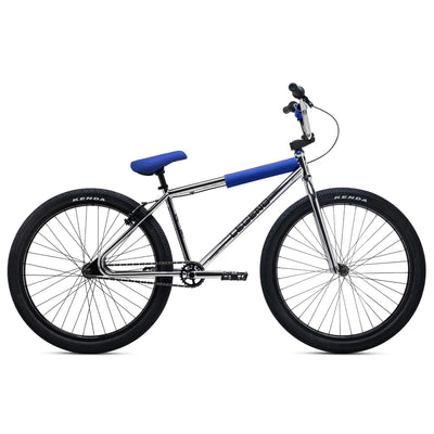 DK Legend Retro Cruiser 26" BMX Freestyle Bike-Chrome/Blue