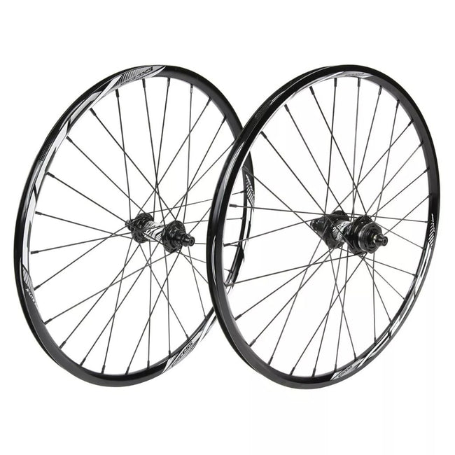 Excess XLS-1 Alloy Mini/Expert BMX Race Wheelset-28H-20x1 1/8&quot; - 2