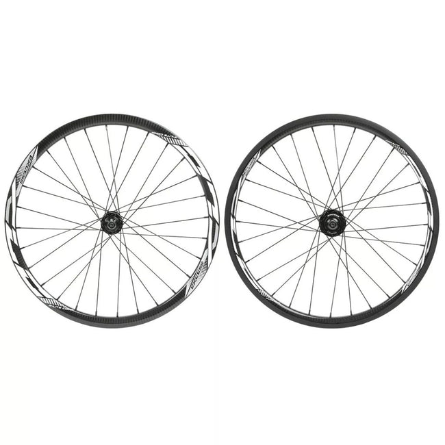 Excess XLS-3 Carbon Mini/Expert BMX Race Wheelset-28H-20x1 3/8&quot; - 1