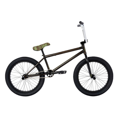 Fit STR LG 20.75"TT BMX Freestyle Bike-Trans Gloss Black