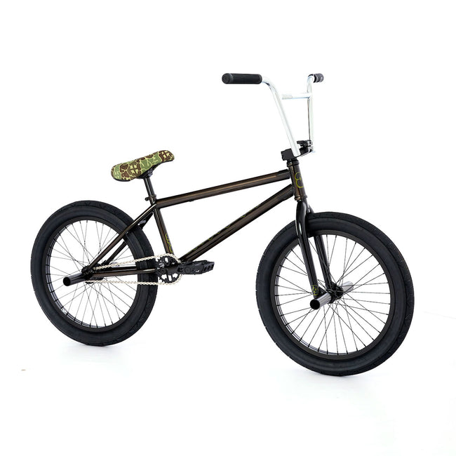 Fit STR LG 20.75&quot;TT BMX Freestyle Bike-Trans Gloss Black - 2