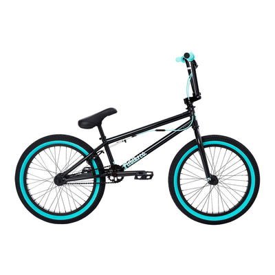 Fit PRK MD 20.5"TT BMX Freestyle Bike-Black Teal Flake