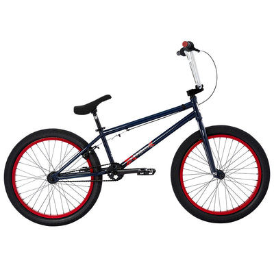 Fit Series 22" BMX Freestyle Bike-Navy Blue