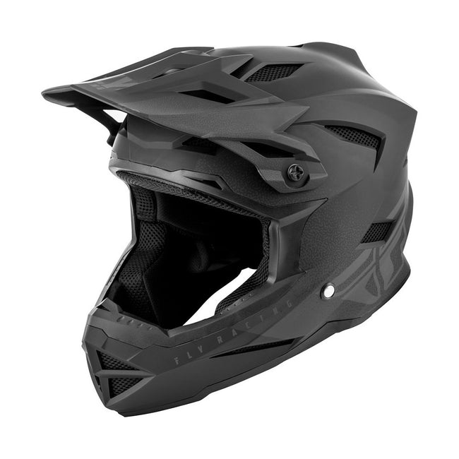 Fly 2019 Default Helmet-Matte Black/Grey - 1