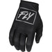 Fly Racing 2012 Lite Gloves-Black/Gray - 1