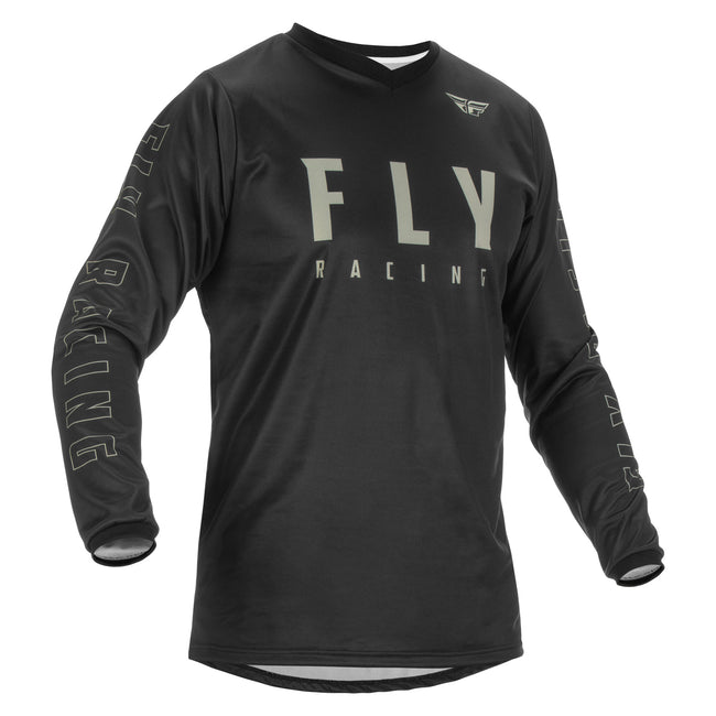 Fly Racing F-16 BMX Race Jersey-Black/Grey - 3