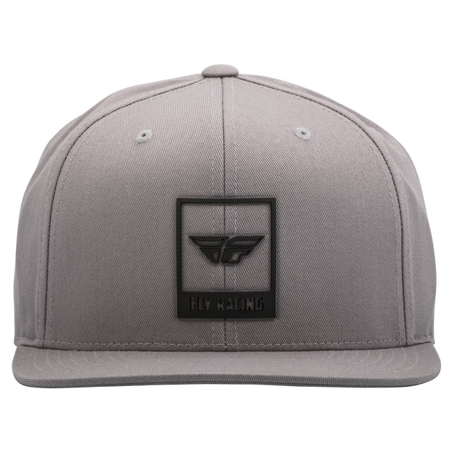 Fly Racing Boss Hat-Grey/Black-Adult - 2