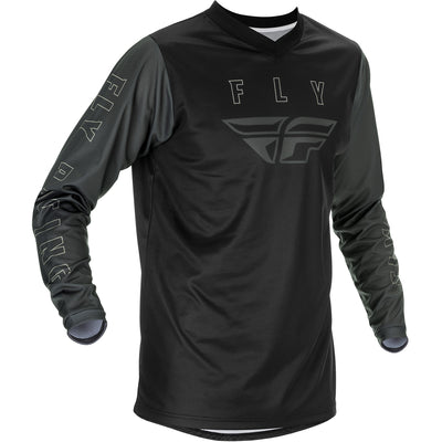 Fly Racing F-16 BMX Race Jersey-Black/Grey