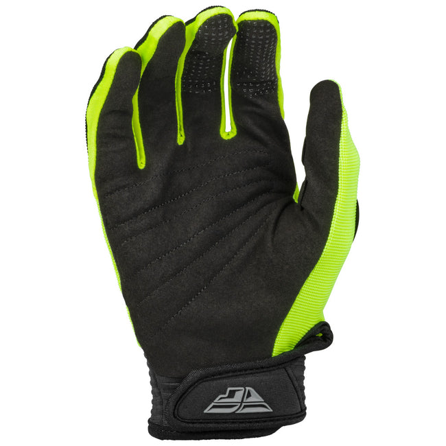 Fly Racing F-16 BMX Race Gloves-Hi-Vis/Black - 2