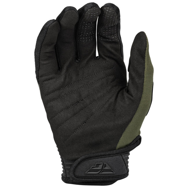 Fly Racing F-16 BMX Race Gloves-Olive Green/Black - 2