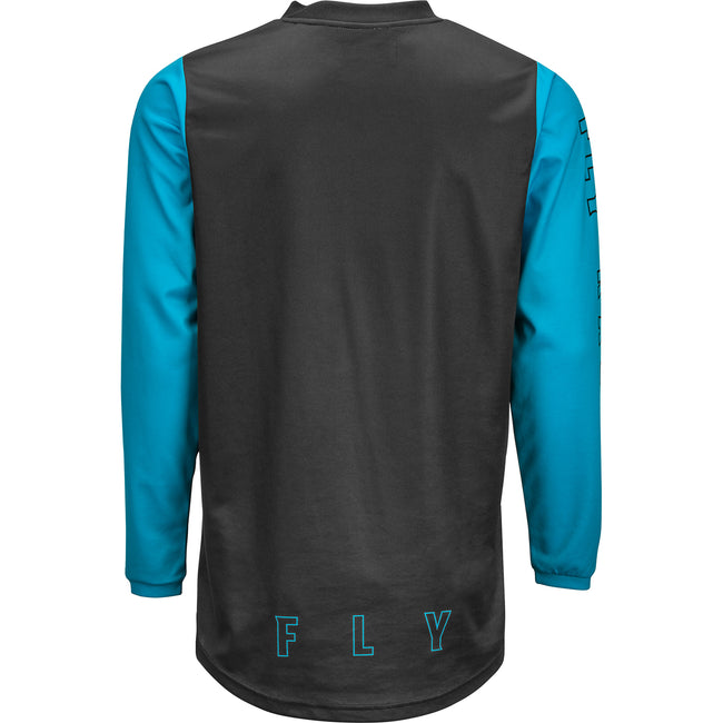 Fly Racing F-16 BMX Race Jersey-Blue/Black - 2