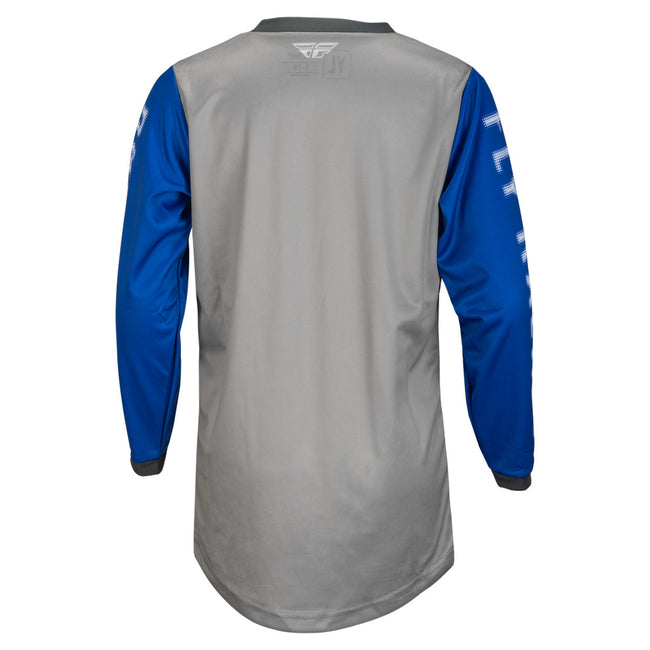 Fly Racing F-16 BMX Race Jersey- Grey/Blue - 2