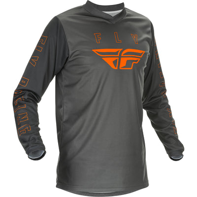 Fly Racing F-16 BMX Race Jersey-Grey/Orange