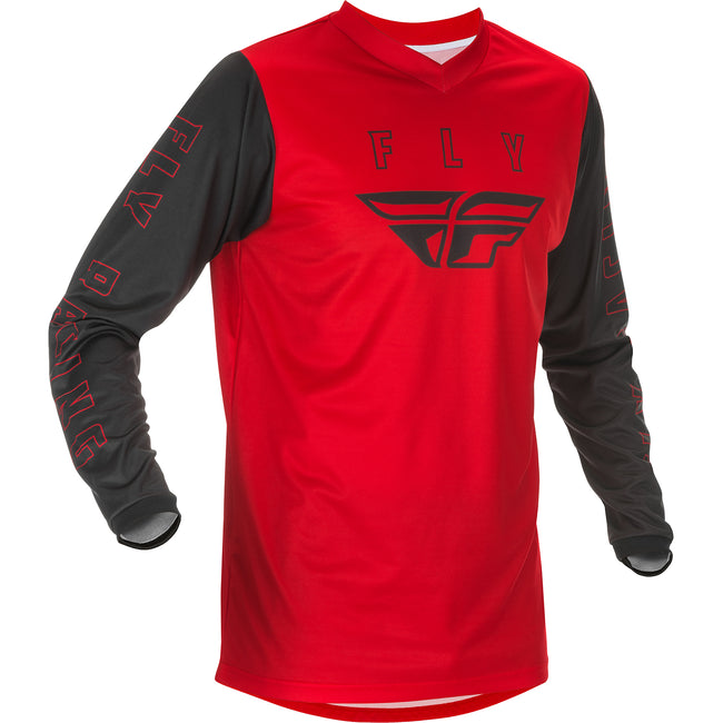 Fly Racing F-16 BMX Race Jersey-Red/Black - 1