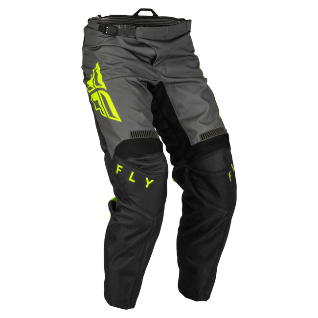 Fly Racing F-16 BMX Race Pants Black/Grey/Hi-Vis - 1