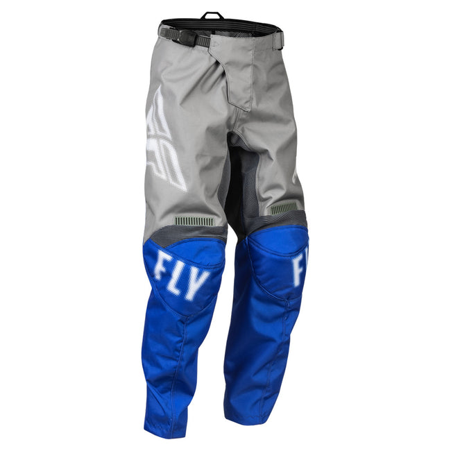 Fly Racing F-16 BMX Race Pants-Grey/Blue - 1