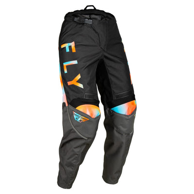 Fly Racing Women's F-16 BMX Race Pants-Grey/Pink/Blue