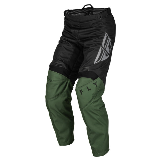 Fly Racing F-16 BMX Race Pants - Olive Green/Black - 4