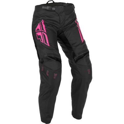 Fly Racing F-16 Women's BMX Race Pants-Black/Pink