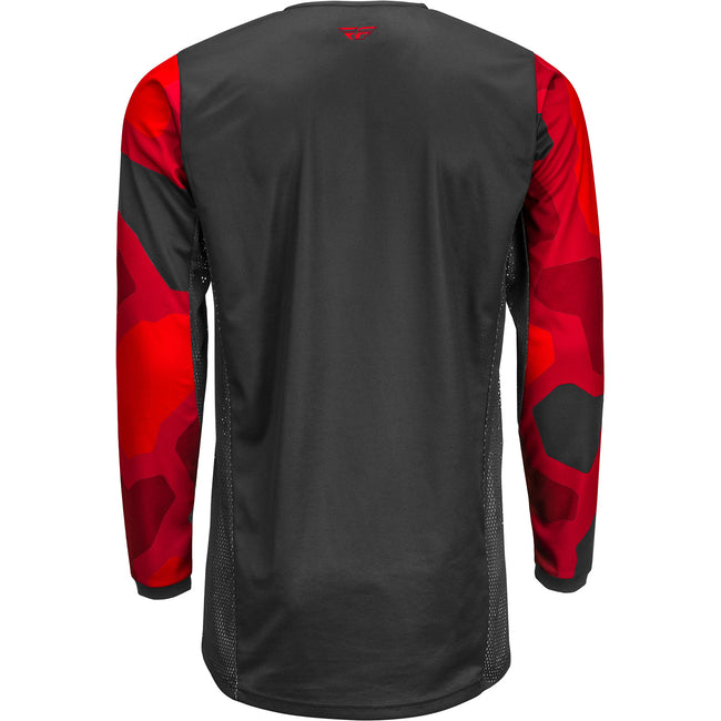 Fly Racing K221 BMX Race Jersey-Red/Black - 2