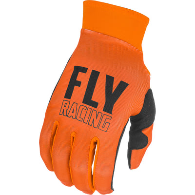 Fly Racing Pro Lite BMX Race Gloves-Orange/Black