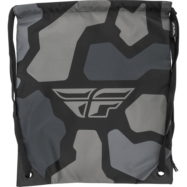 Fly Racing Quick Draw Bag-Grey/Black Camo - 1