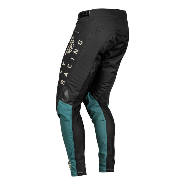 Fly Racing Radium BMX Race Pants-Black/Evergreen/Sand - 2