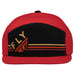 Fly Racing Track Hat-Black/Red-Youth - 2